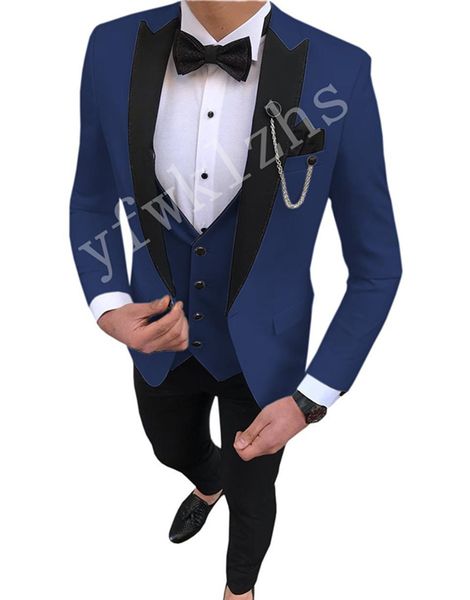 custom made men suits one button groom tuxedos peak lapel groomsmen wedding/prom/dinner man blazer jacket pants vest w8715, Black;gray
custom made men suits one button groom tuxedos peak lapel groomsmen wedding/prom/dinner man blazer jacket pants vest w8715, Black;gray