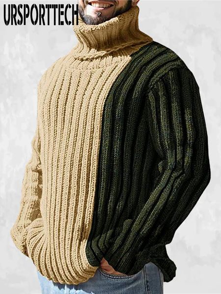 men's tshirts turtleneck sweater pullover high jacquard turtle neck autumn winter patchwork s 230223, White;black
men's tshirts turtleneck sweater pullover high jacquard turtle neck autumn winter patchwork s 230223, White;black