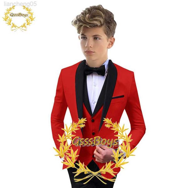 clothing sets suit for boys red jacket pants vest wedding tuxedo 3 piece kids blazer set party shawl collar clothes w0224, White
clothing sets suit for boys red jacket pants vest wedding tuxedo 3 piece kids blazer set party shawl collar clothes w0224, White