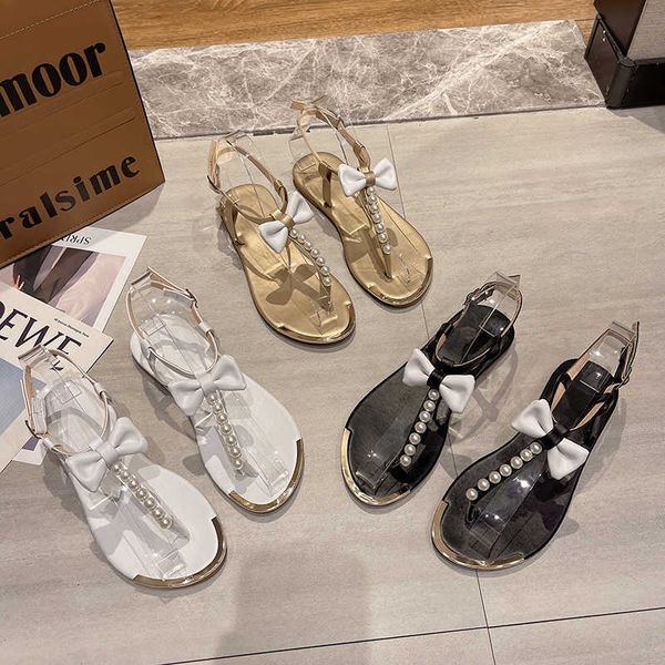 sandals women 2022 new summer shoes flat pearl comfortable string bead beac casual golden open toed y2302, Black
sandals women 2022 new summer shoes flat pearl comfortable string bead beac casual golden open toed y2302, Black
