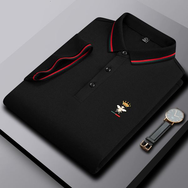 men's polos high end brand bee embroidery men's polo shirt summer fashion cotton short sleeve t-shirt men's lapel casual paul, White;black
men's polos high end brand bee embroidery men's polo shirt summer fashion cotton short sleeve t-shirt men's lapel casual paul, White;black