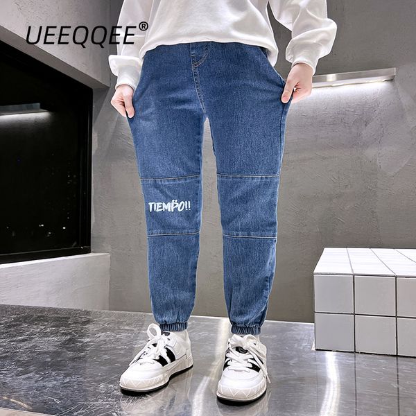 jeans soft stretch kids spring autumn blue little boy denim pants casual elastic waist long trousers children outwear for 4 14y 230224
jeans soft stretch kids spring autumn blue little boy denim pants casual elastic waist long trousers children outwear for 4 14y 230224