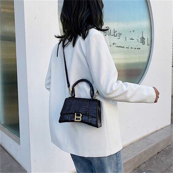 handbag 2023 new bag crocodile pattern staff messenger