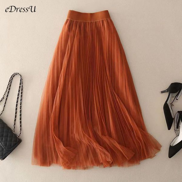skirts 3 layers tulle long skirt women pleated skirt casual office orange pink elegant a-line vintage bottom p-6 230224, Black
skirts 3 layers tulle long skirt women pleated skirt casual office orange pink elegant a-line vintage bottom p-6 230224, Black