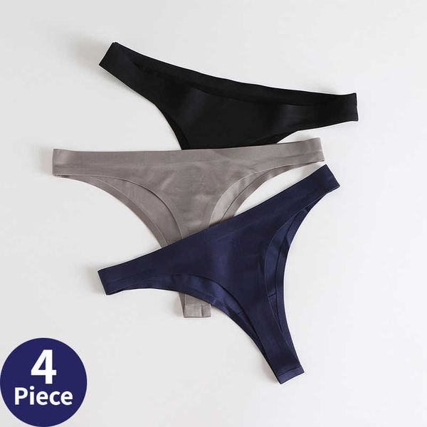 thongs women's ice silk panties underwear seamless solid g-string thongs low waist female lingerie tanga 4 pieces, Black;pink
thongs women's ice silk panties underwear seamless solid g-string thongs low waist female lingerie tanga 4 pieces, Black;pink