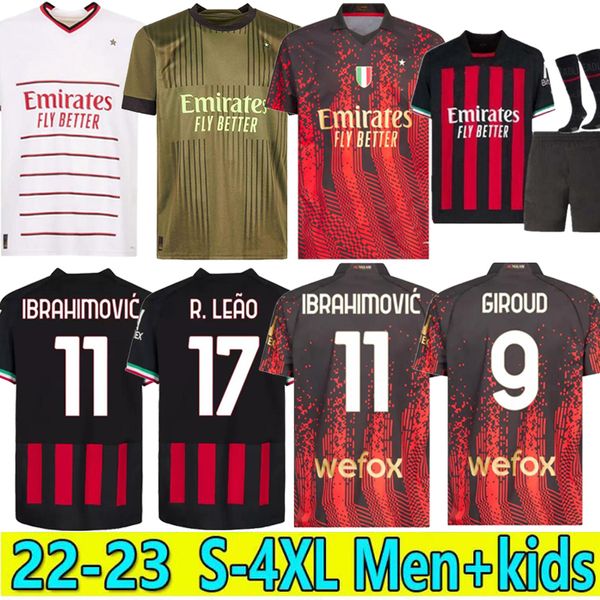 s-4xl 22/23 ac milans ibrahimovic giroud soccer jerseys 2023 fourth theo brahim tonali shirt romagnoli r.leao s.castillejo kessie saelemaeke, Black;yellow
s-4xl 22/23 ac milans ibrahimovic giroud soccer jerseys 2023 fourth theo brahim tonali shirt romagnoli r.leao s.castillejo kessie saelemaeke, Black;yellow