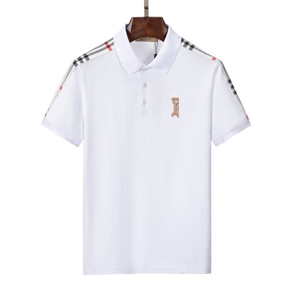 30% off designer men's polo black beige embroidery alphabet plaid brand multiple styles 100% cotton breathable anti-wrinkle anti-pillin, White;black
30% off designer men's polo black beige embroidery alphabet plaid brand multiple styles 100% cotton breathable anti-wrinkle anti-pillin, White;black
