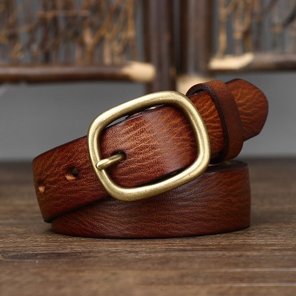 waist chain belts 2 8cm width female genuine leather belt copper pin buckle women jean wild cowskin fashion simple strap 230223
waist chain belts 2 8cm width female genuine leather belt copper pin buckle women jean wild cowskin fashion simple strap 230223