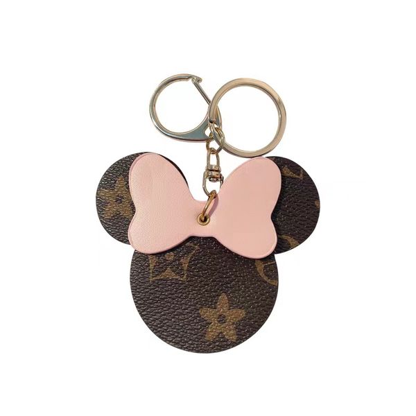 cute leather minnie head keychain personality car key chain trend couple bag pendant hanging keyring, Silver
cute leather minnie head keychain personality car key chain trend couple bag pendant hanging keyring, Silver
