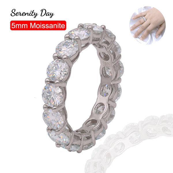 with side stones serenity day s925 sterling silver plated pt950 white gold inlaid d color 5mm full brilliant 7ct row ring fine jewelry 23022
with side stones serenity day s925 sterling silver plated pt950 white gold inlaid d color 5mm full brilliant 7ct row ring fine jewelry 23022