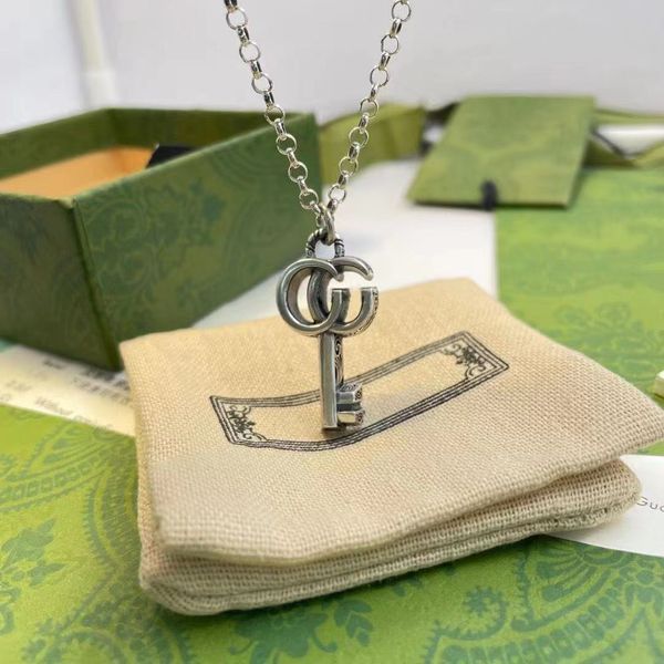 luxury designer necklaces classic key pendant jewelry retro carving keys necklacess couples party holiday gift good, Silver
luxury designer necklaces classic key pendant jewelry retro carving keys necklacess couples party holiday gift good, Silver