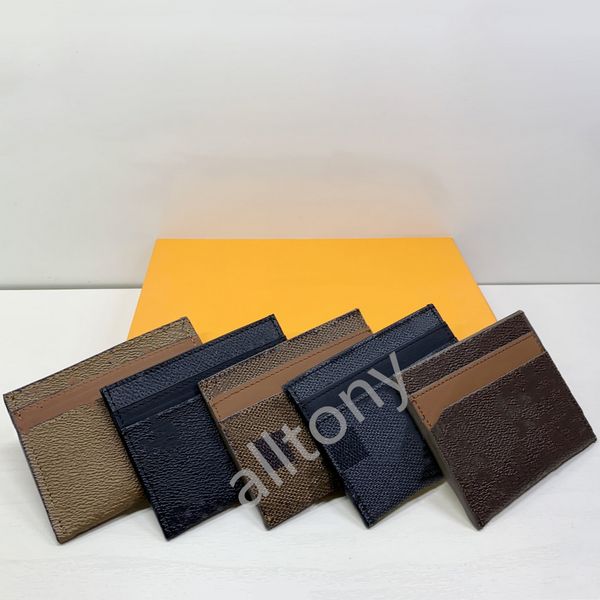classic men card holder women mini small wallet credit card holder slim bank cardholder with box, Brown;gray
classic men card holder women mini small wallet credit card holder slim bank cardholder with box, Brown;gray