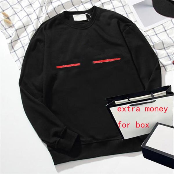 19ss crewneck designer hoodie for men letters sweater pullovers women sweatshirt solid winter fashion jumpers homme streetwear m-2274n, Black
19ss crewneck designer hoodie for men letters sweater pullovers women sweatshirt solid winter fashion jumpers homme streetwear m-2274n, Black