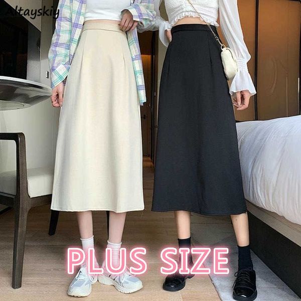skirts solid skirts women high waist slim jupe korean style friends a-line ol all-match elegant 4xl simple faldas mujer ins new design l2302, Black
skirts solid skirts women high waist slim jupe korean style friends a-line ol all-match elegant 4xl simple faldas mujer ins new design l2302, Black
