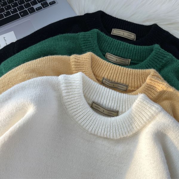 men's tshirts privathinker round neck korean sweaters 8 colors fashion warm soft autumn male knitted pullovers solid casual knitwear 23, White;black
men's tshirts privathinker round neck korean sweaters 8 colors fashion warm soft autumn male knitted pullovers solid casual knitwear 23, White;black