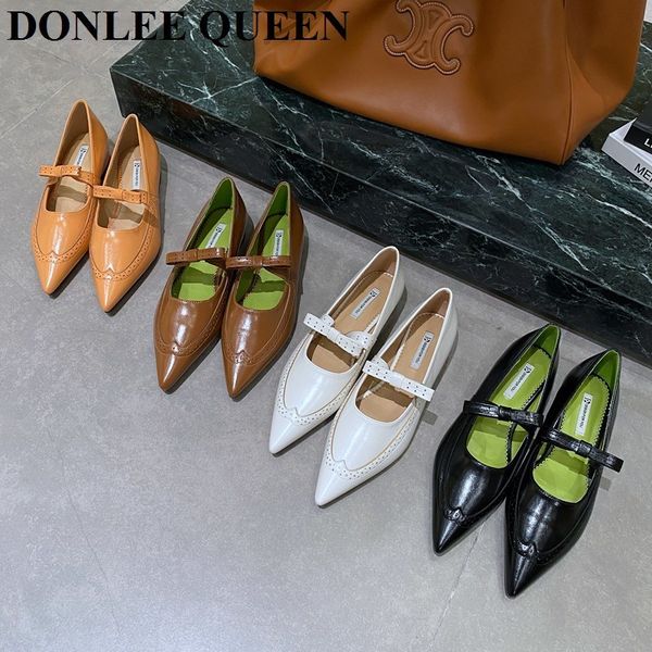 dress shoes 2023 spring women flats ballet candy color sweet bow tie ballerina fashion pointed toe shallow mary jane loafers 230224, Black
dress shoes 2023 spring women flats ballet candy color sweet bow tie ballerina fashion pointed toe shallow mary jane loafers 230224, Black
