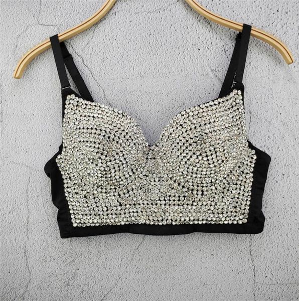 full shiny rhinestone camis women crop summer fashion backless bra party outdoor vest, White
full shiny rhinestone camis women crop summer fashion backless bra party outdoor vest, White