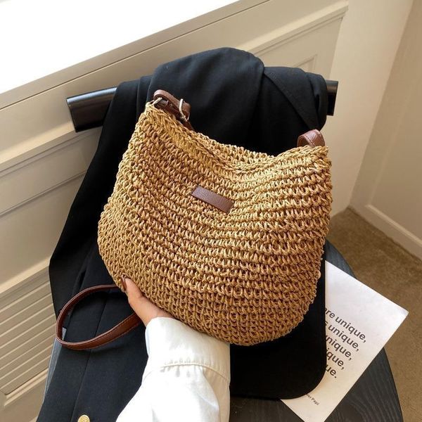 evening bags straw knitted purses and handbags women shoulder woven side for ladies woman handbag beach 230224
evening bags straw knitted purses and handbags women shoulder woven side for ladies woman handbag beach 230224