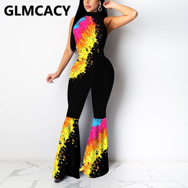 womens jumpsuits rompers women pouring painting printed jumpsuit sleeveless slim elegant overalls flare 230224, Black;white
womens jumpsuits rompers women pouring painting printed jumpsuit sleeveless slim elegant overalls flare 230224, Black;white