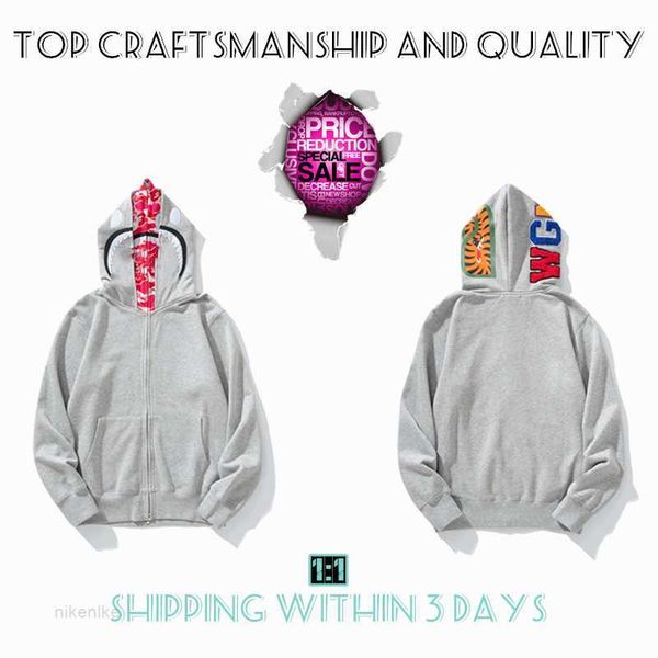 craftsmanship mens hoodies tiger full zip jacket designer men women harajuku stylist shark sweatshirt fashion co-branding camouflage double, Black
craftsmanship mens hoodies tiger full zip jacket designer men women harajuku stylist shark sweatshirt fashion co-branding camouflage double, Black