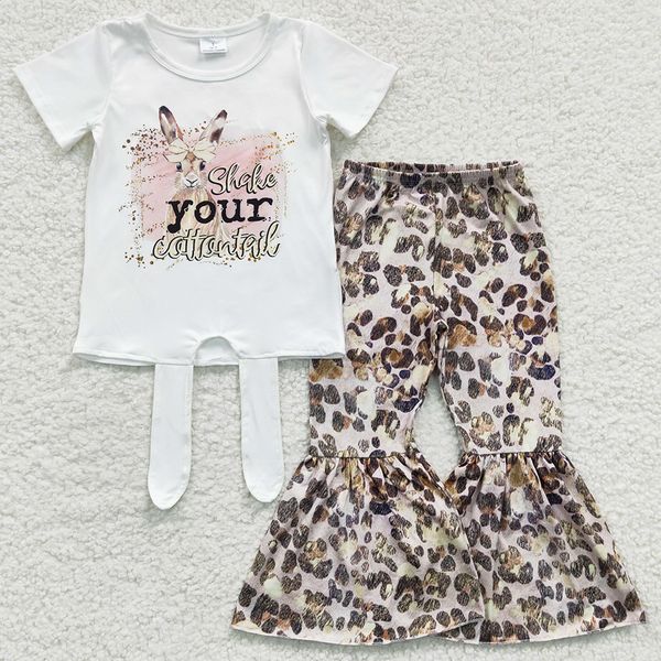 rts baby girls designer clothes easter set kids clothing girls short sleeve bell pants suit bunny leopard print fashion toddler girl outfits, White
rts baby girls designer clothes easter set kids clothing girls short sleeve bell pants suit bunny leopard print fashion toddler girl outfits, White