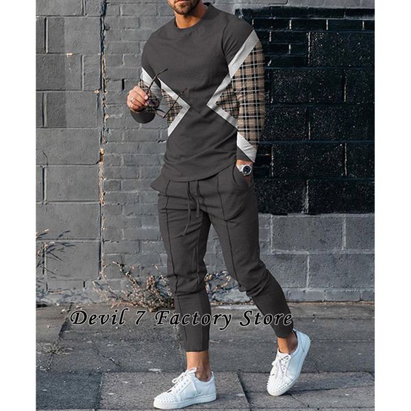 men s tracksuits 2023 est trousers 2 piece sets fashion spring man clothing streetwear long sleeve t shirt sweatpants suits 230224, Gray
men s tracksuits 2023 est trousers 2 piece sets fashion spring man clothing streetwear long sleeve t shirt sweatpants suits 230224, Gray