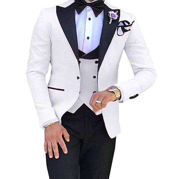 men s tracksuits arrival custom made slim fit groom wear lapel wedding suit 3 pieces set jacket pant vest bow costume homme 230224, Gray
men s tracksuits arrival custom made slim fit groom wear lapel wedding suit 3 pieces set jacket pant vest bow costume homme 230224, Gray