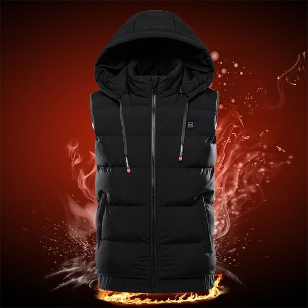 men's vests usb korean nine zone electric heating men's and women's coat charging belly warm back cotton waistcoat 230223, Black;white
men's vests usb korean nine zone electric heating men's and women's coat charging belly warm back cotton waistcoat 230223, Black;white