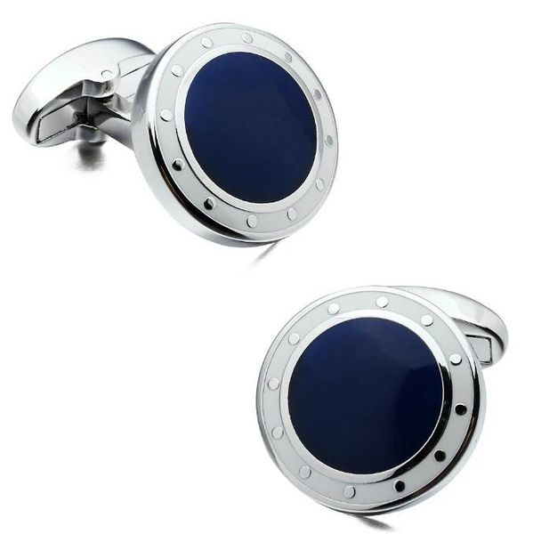 luxury cuff links men's cufflinks blue&black designer french shirt for men gifts for father, Silver
luxury cuff links men's cufflinks blue&black designer french shirt for men gifts for father, Silver