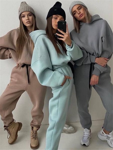 women s two piece pants hoodies suit winter spring solid casual tracksuit women fleece 2 pieces set sports sweatshirts pullover sweatpants s, White
women s two piece pants hoodies suit winter spring solid casual tracksuit women fleece 2 pieces set sports sweatshirts pullover sweatpants s, White