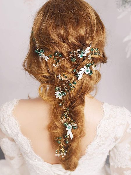 wedding hair jewelry bohemian green crystal bridal headband flower handmade accessories prom party girls vine 230224, Slivery;golden
wedding hair jewelry bohemian green crystal bridal headband flower handmade accessories prom party girls vine 230224, Slivery;golden