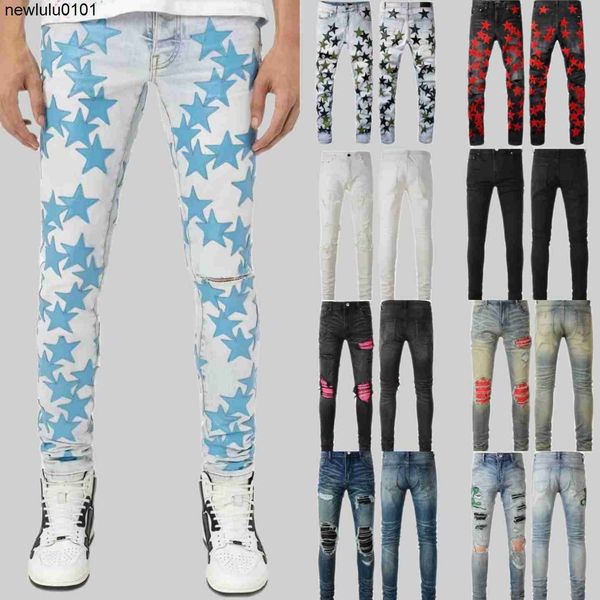 denim torn amirly pattern mens knee jeans designer stars jeans pants letters slim tattered patchwork paige ripped for man skinny straight, Blue
denim torn amirly pattern mens knee jeans designer stars jeans pants letters slim tattered patchwork paige ripped for man skinny straight, Blue
