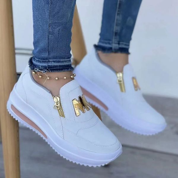 dress shoes vulcanized shoes for women side zipper platform tennis female sneakers flat shoes solid pu leather non slip shoe chaussure femme, Black
dress shoes vulcanized shoes for women side zipper platform tennis female sneakers flat shoes solid pu leather non slip shoe chaussure femme, Black