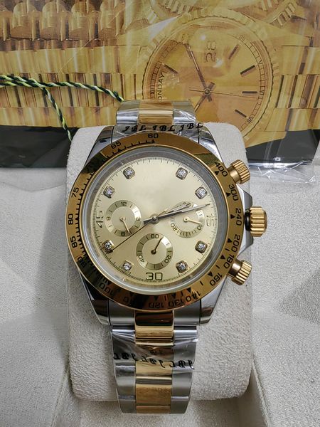 with original box luxury mens watches 116500ln watch montre de luxe automatic wristwatches steel ring bezel 316l adustable folding buckle 20, Slivery;brown
with original box luxury mens watches 116500ln watch montre de luxe automatic wristwatches steel ring bezel 316l adustable folding buckle 20, Slivery;brown