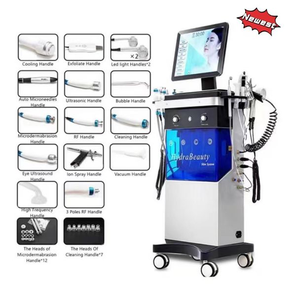 Image of Health & Beauty KEXE hydrafacial machine with hands free led 8 in 1 with meso gun
