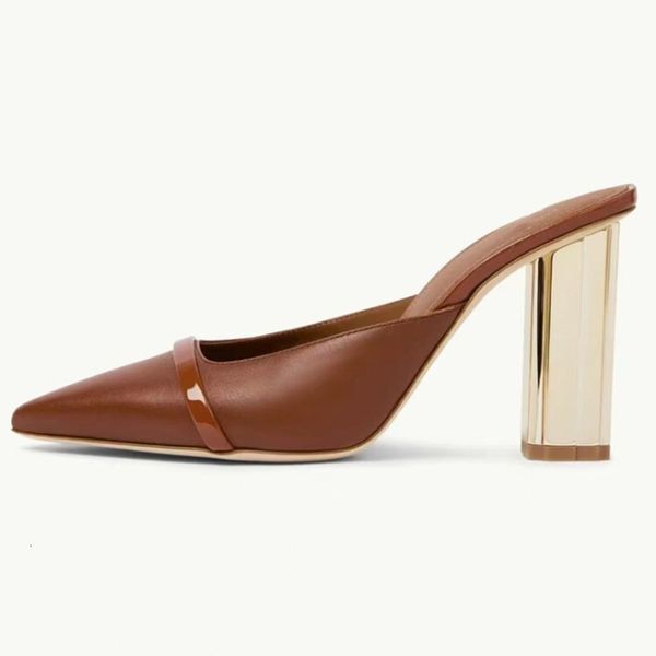 slippers 2023 summer fashion high heeled women s sandals ultra high heeled pointed brown brand high end comfortable shoes 230224, Black
slippers 2023 summer fashion high heeled women s sandals ultra high heeled pointed brown brand high end comfortable shoes 230224, Black