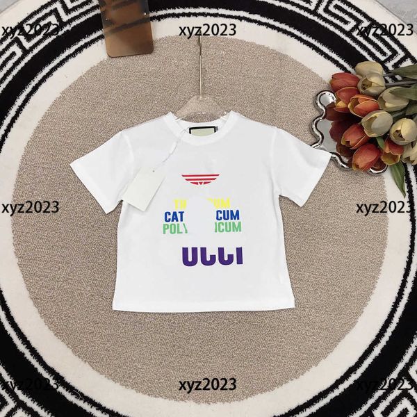 2023 kids short sleeve baby t-shirt child clothing summer round neck multicolor letter print new arrivals size 100-150 cm, Blue
2023 kids short sleeve baby t-shirt child clothing summer round neck multicolor letter print new arrivals size 100-150 cm, Blue