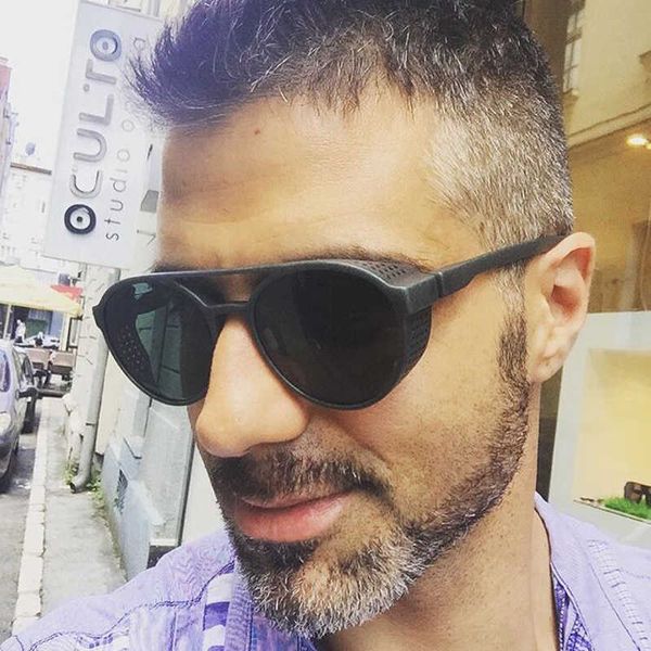 punk style double beam sunglasses round frame frosted ins sunglasses fashion personality trend steam sunglasses, White;black
punk style double beam sunglasses round frame frosted ins sunglasses fashion personality trend steam sunglasses, White;black
