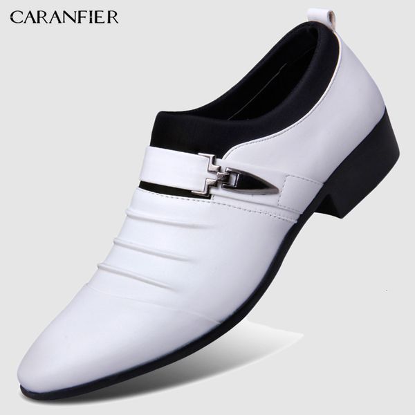 dress shoes caranfier british mens slip on split leather pointed toe men business wedding oxfords formal for male 230224, Black
dress shoes caranfier british mens slip on split leather pointed toe men business wedding oxfords formal for male 230224, Black