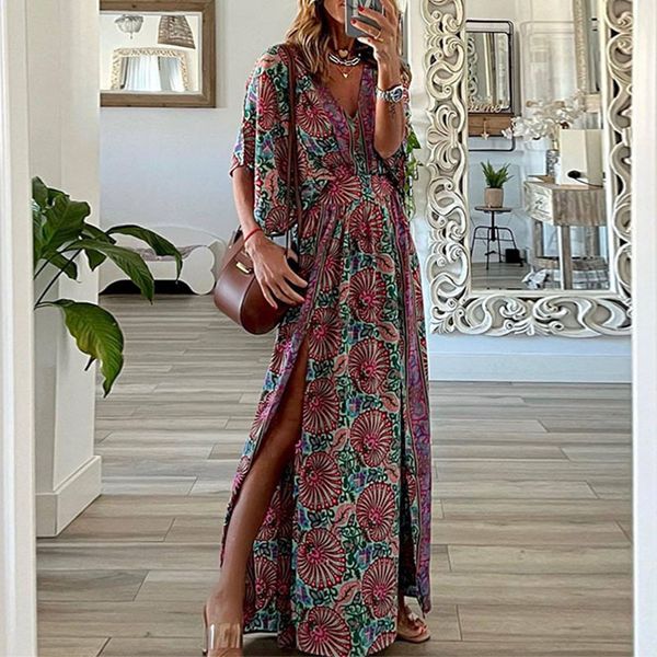 casual dresses hollow out high waist slit boho women elegant floral print pleated beach retro v-neck batwing sleeve long 230224, Black;gray
casual dresses hollow out high waist slit boho women elegant floral print pleated beach retro v-neck batwing sleeve long 230224, Black;gray