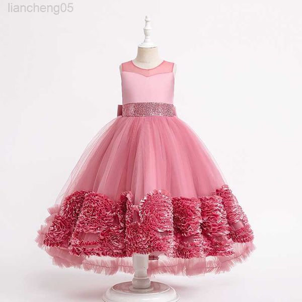 girl's dresses beautiful sleeveless flowers little princess dress for girls 4 to 12 years birthday party wear child mesh fluffy clothin, Red;yellow
girl's dresses beautiful sleeveless flowers little princess dress for girls 4 to 12 years birthday party wear child mesh fluffy clothin, Red;yellow