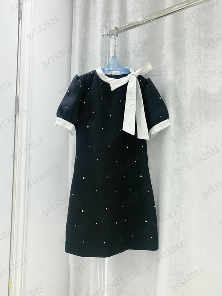 summer dress neckline ribbon bow full of drill trim dresses corset waist cut crisp blended western maxiskit elegant dress womens designer, Black;gray
summer dress neckline ribbon bow full of drill trim dresses corset waist cut crisp blended western maxiskit elegant dress womens designer, Black;gray