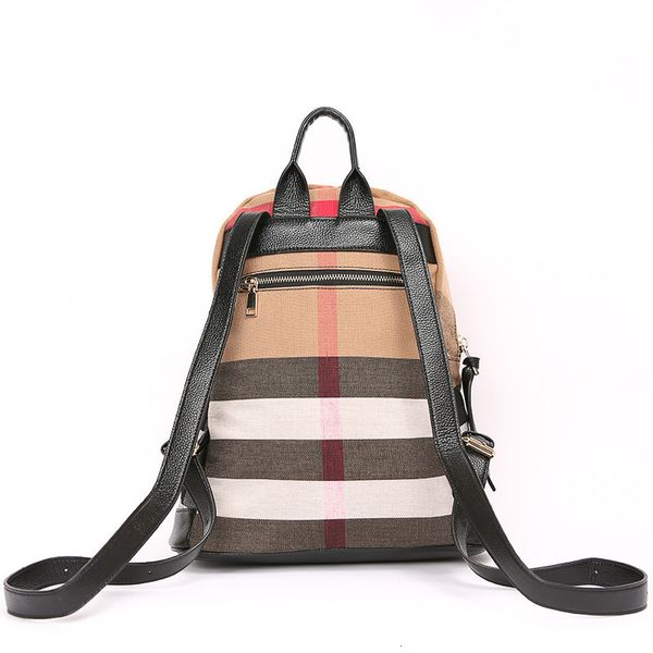 school bags trend women s bag canvas lattice leisure backpack travel outdoor delivery 230224
school bags trend women s bag canvas lattice leisure backpack travel outdoor delivery 230224