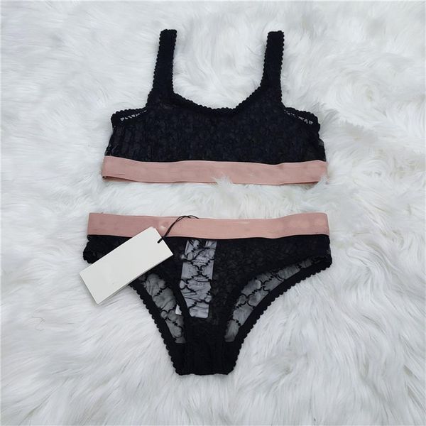 women lace bra sets swimwear ins fashion letter jacquard lady lingeries birthday gift for female brand underwear248v, White;black
women lace bra sets swimwear ins fashion letter jacquard lady lingeries birthday gift for female brand underwear248v, White;black