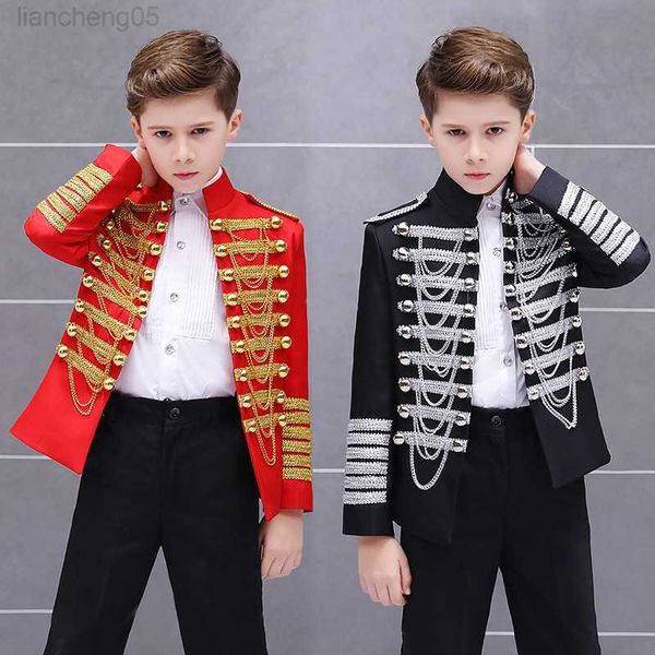 clothing sets boys european tassel military dress suit set children stage court dress christmas performance prince come kids blazer pants w0, White
clothing sets boys european tassel military dress suit set children stage court dress christmas performance prince come kids blazer pants w0, White