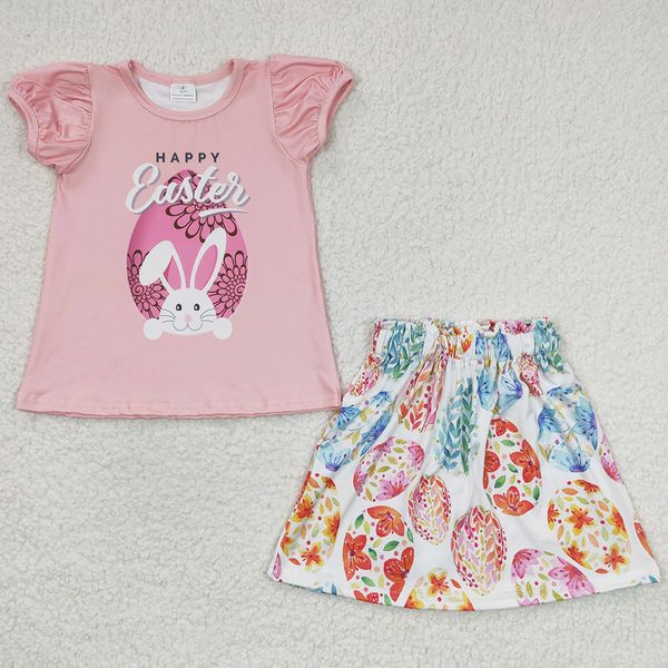 new fashion kids designer clothes easter girls set boutique toddler baby girl clothing cute bunny print short sleeve t-shirt with skirt set, White
new fashion kids designer clothes easter girls set boutique toddler baby girl clothing cute bunny print short sleeve t-shirt with skirt set, White