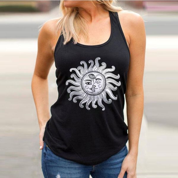 sleeveless vest women letters printed tee shirt blouse casual tank black women, Black;white
sleeveless vest women letters printed tee shirt blouse casual tank black women, Black;white