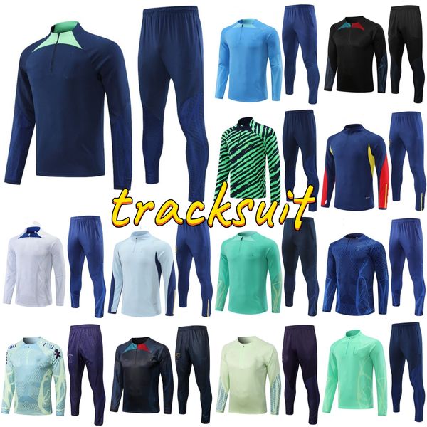 22 23 national tracksuit training suit world soccer cup jerseys benzema mbappe equipe de full sets kids kit men francais half pull long slee, Black
22 23 national tracksuit training suit world soccer cup jerseys benzema mbappe equipe de full sets kids kit men francais half pull long slee, Black