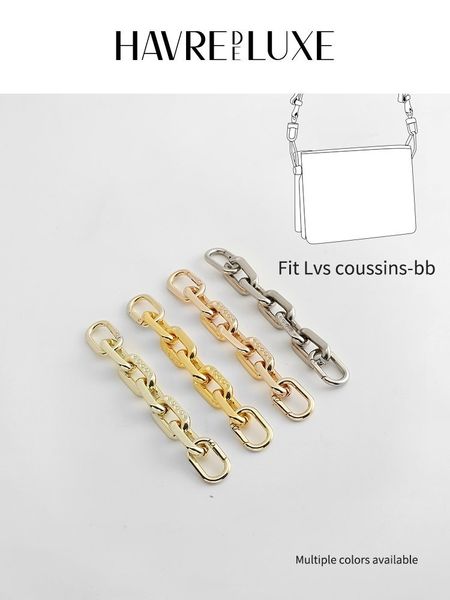 bag parts accessories coussin bb extension chain not fade underarm shoulder strap modification lengthened single purchase 230224, Black
bag parts accessories coussin bb extension chain not fade underarm shoulder strap modification lengthened single purchase 230224, Black