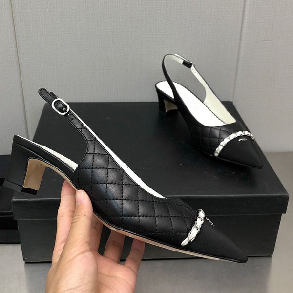 womens dress shoes chunky heels sandals sheepskin pointed toes slingbacks slip-on slides with chain ladies designer slides classic quilted t, Black
womens dress shoes chunky heels sandals sheepskin pointed toes slingbacks slip-on slides with chain ladies designer slides classic quilted t, Black